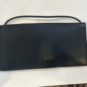 Elegant Black Leather Men's Bag
